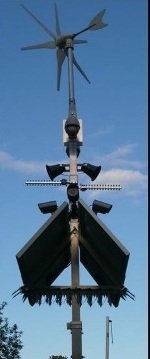 SOLAR AND WIND POWERED TOWER SOLAR AND WIND POWERED TOWER